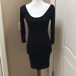 Black Forever 21 mini dress.